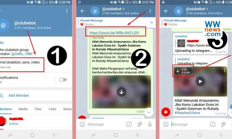 Cara Download Video Youtube Menggunakan Telegram